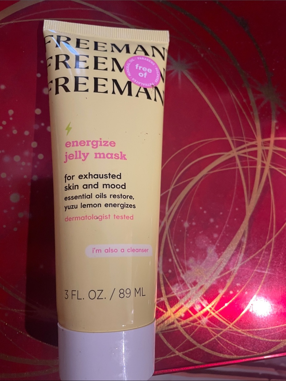 Freeman Energize clear Jelly Mask & cleanser